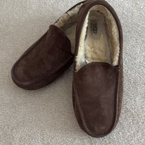 UGG Brown Suede Slippers